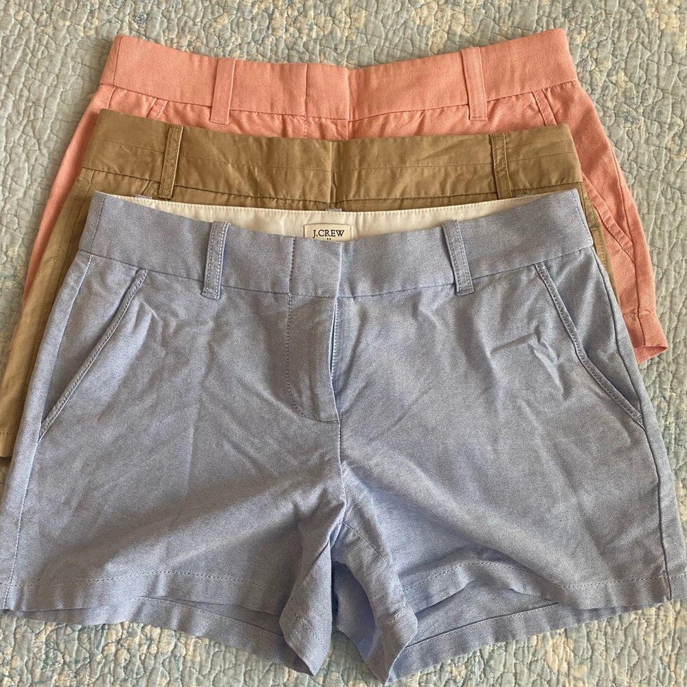 J. Crew chino shorts